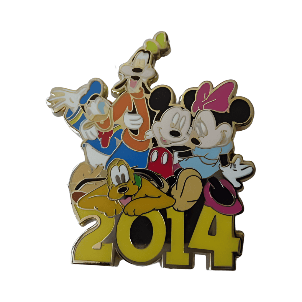 Fab Five - 2014 Dated Pin Disney pin