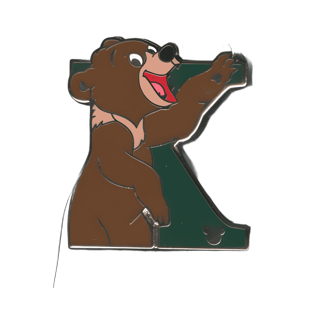 K for Koda Disney pin