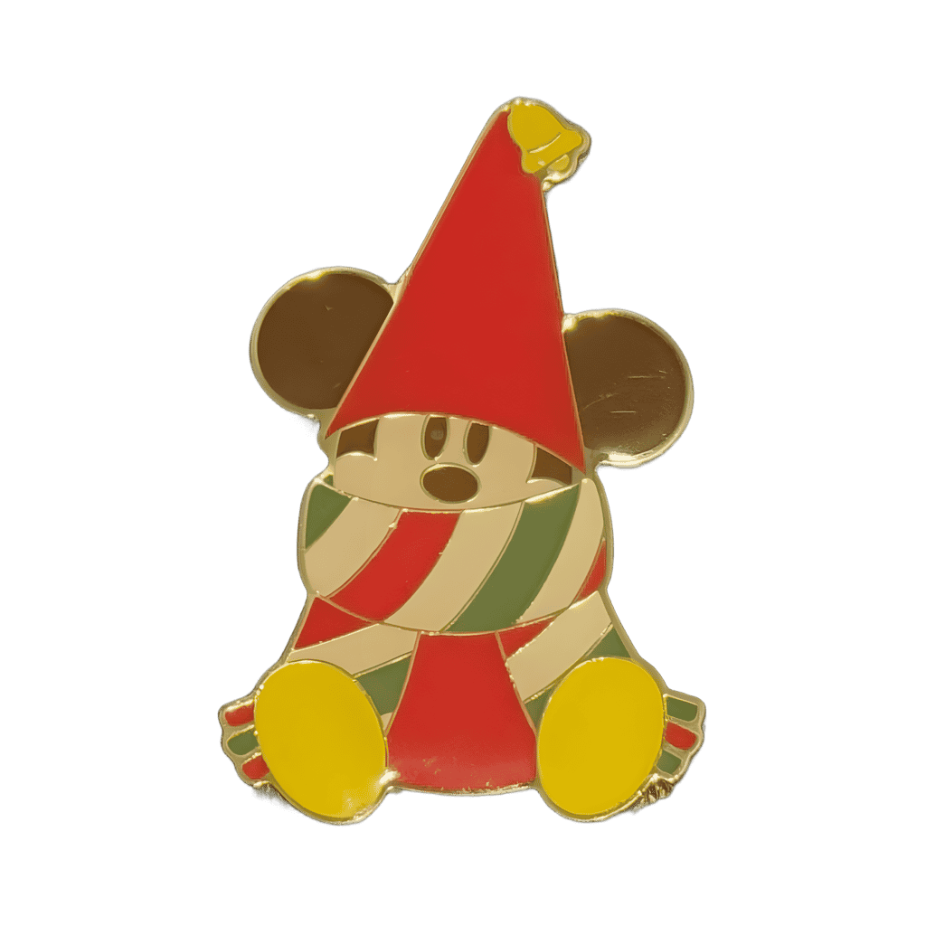 Festive Winter 2022 - Lil Ring Ring (Sitting w/ Red Hat) Disney pin