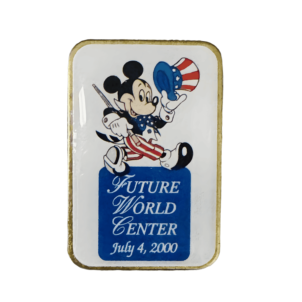 Patriotic Mickey - Future World Center - EPCOT - July 4, 2000 Disney pin