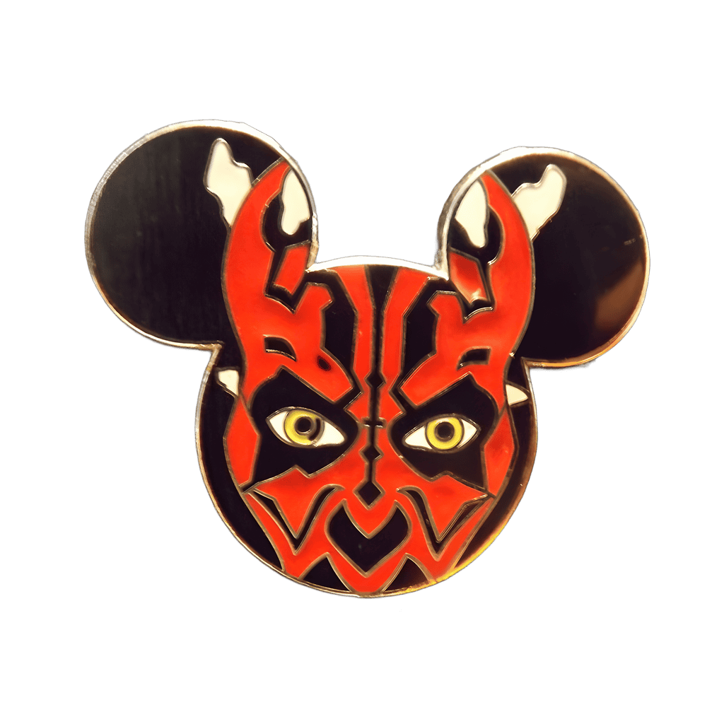 Darth Maul Mickey Icon Head Disney pin