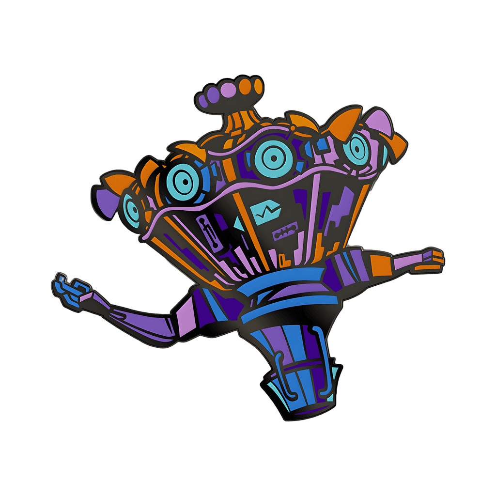 Nine-Eye from The Timekeeper Disney pin