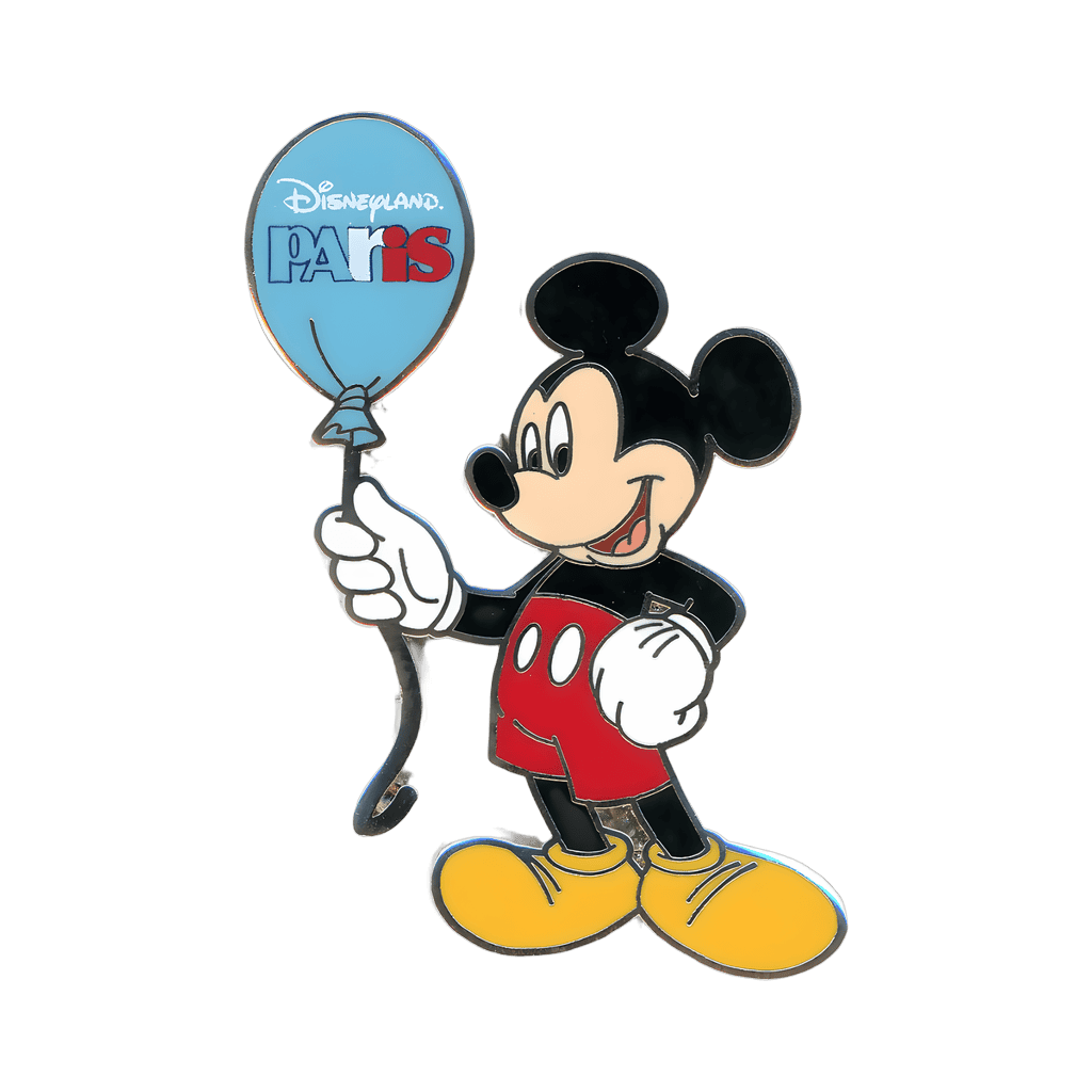 Mickey Mouse holding a balloon Disney pin