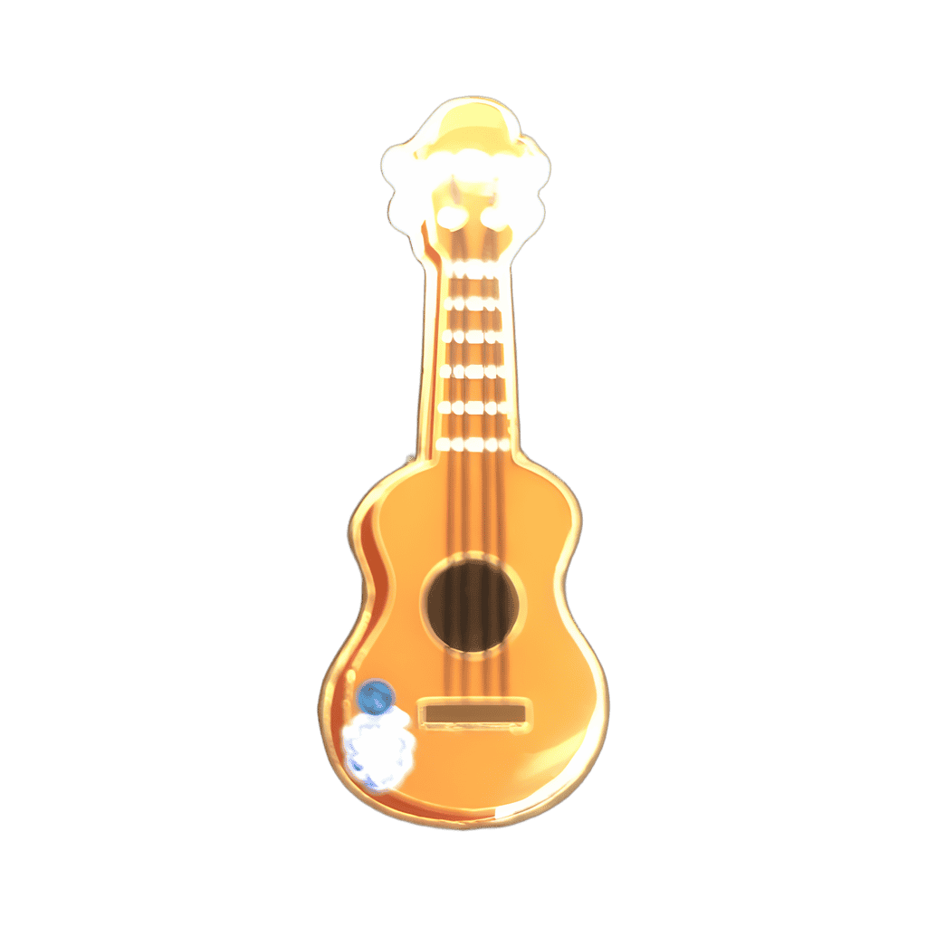 Olu’s Guitar Disney pin