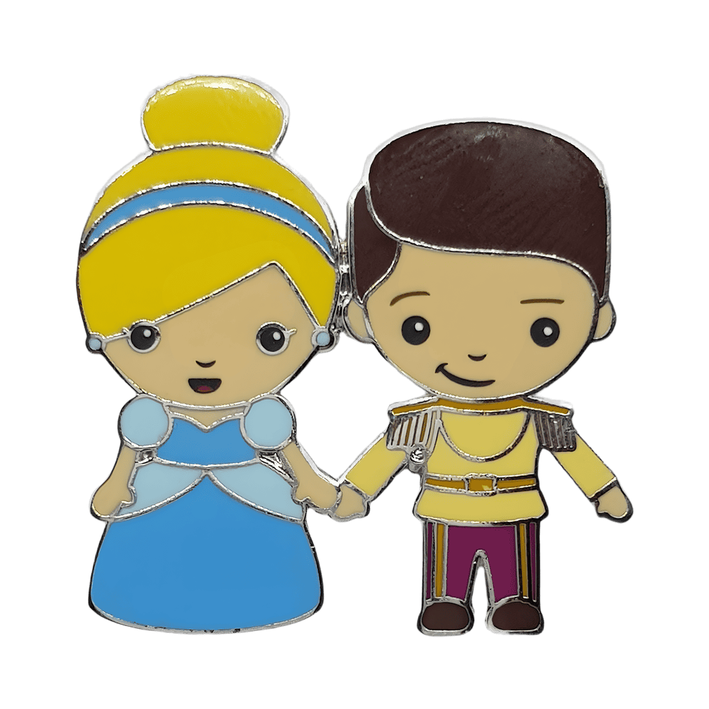 Cinderella with Prince Charming Disney pin