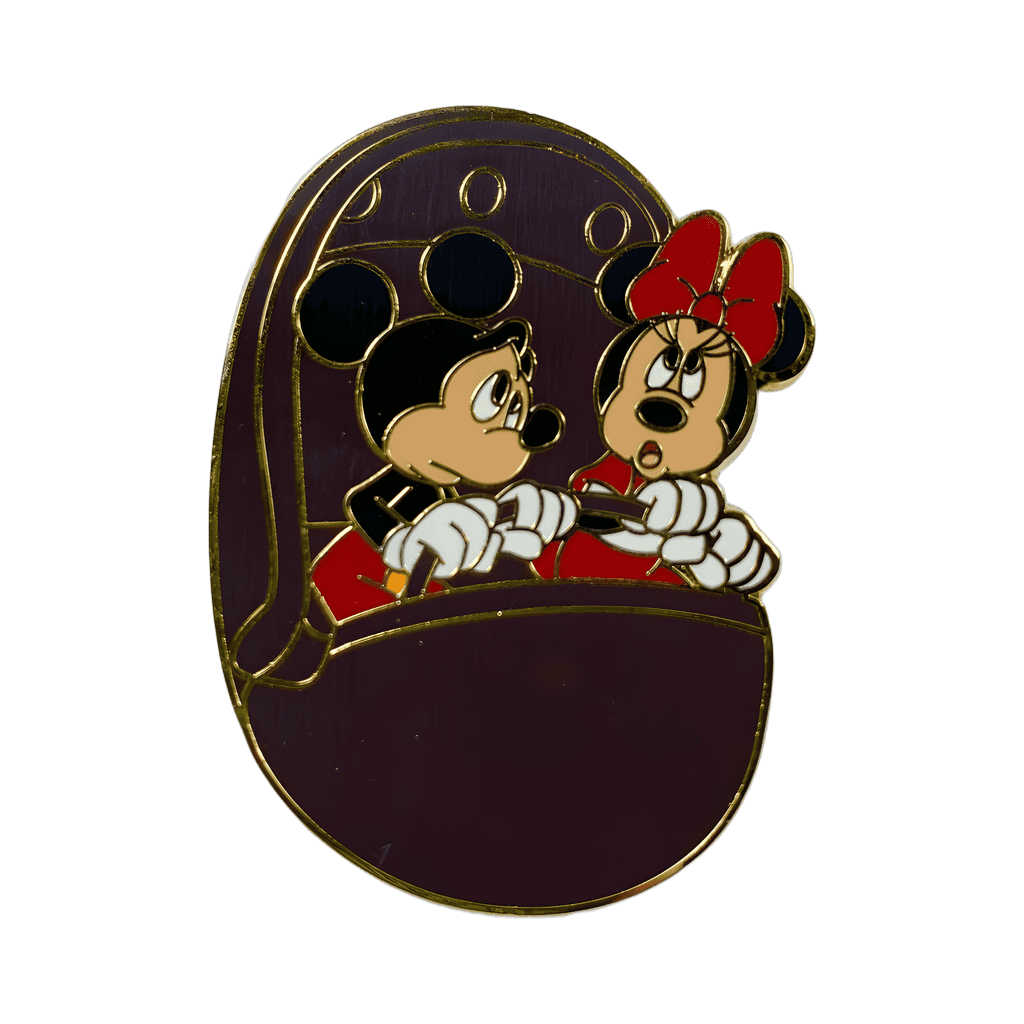 Luggage Boxed Set - Mickey and Minnie Mouse in a Doom Buggy ONLY Disney pin
