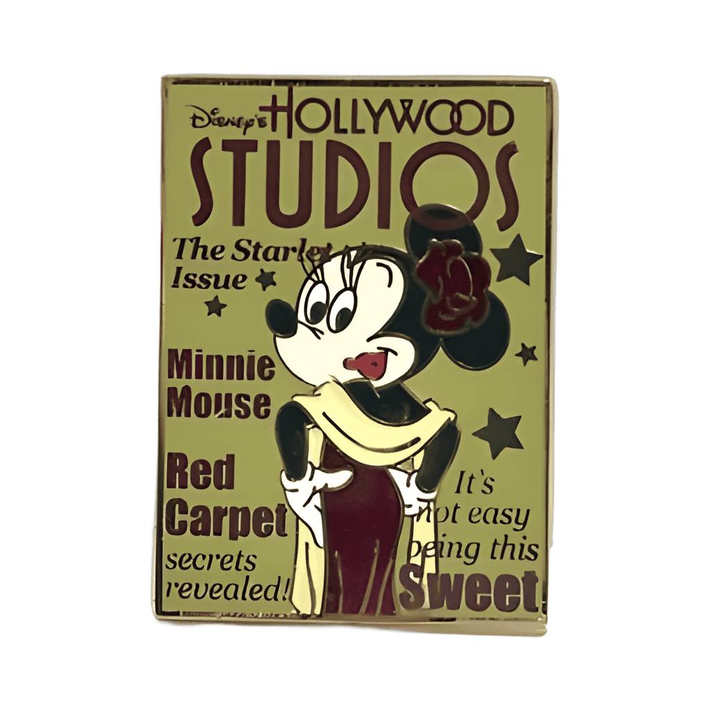 Minnie Mouse Hollywood Studios Magazine Cover Disney pin