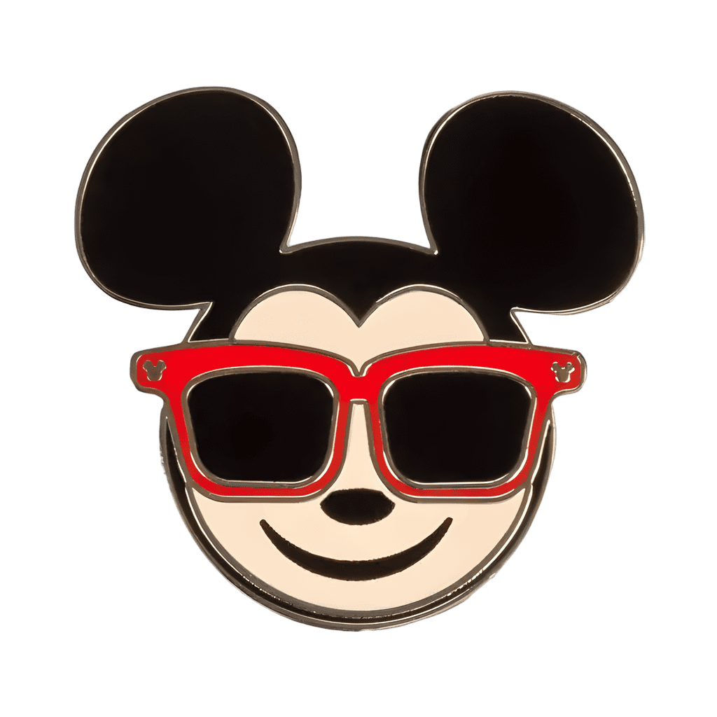 Smiling Mickey with Sunglasses Disney pin