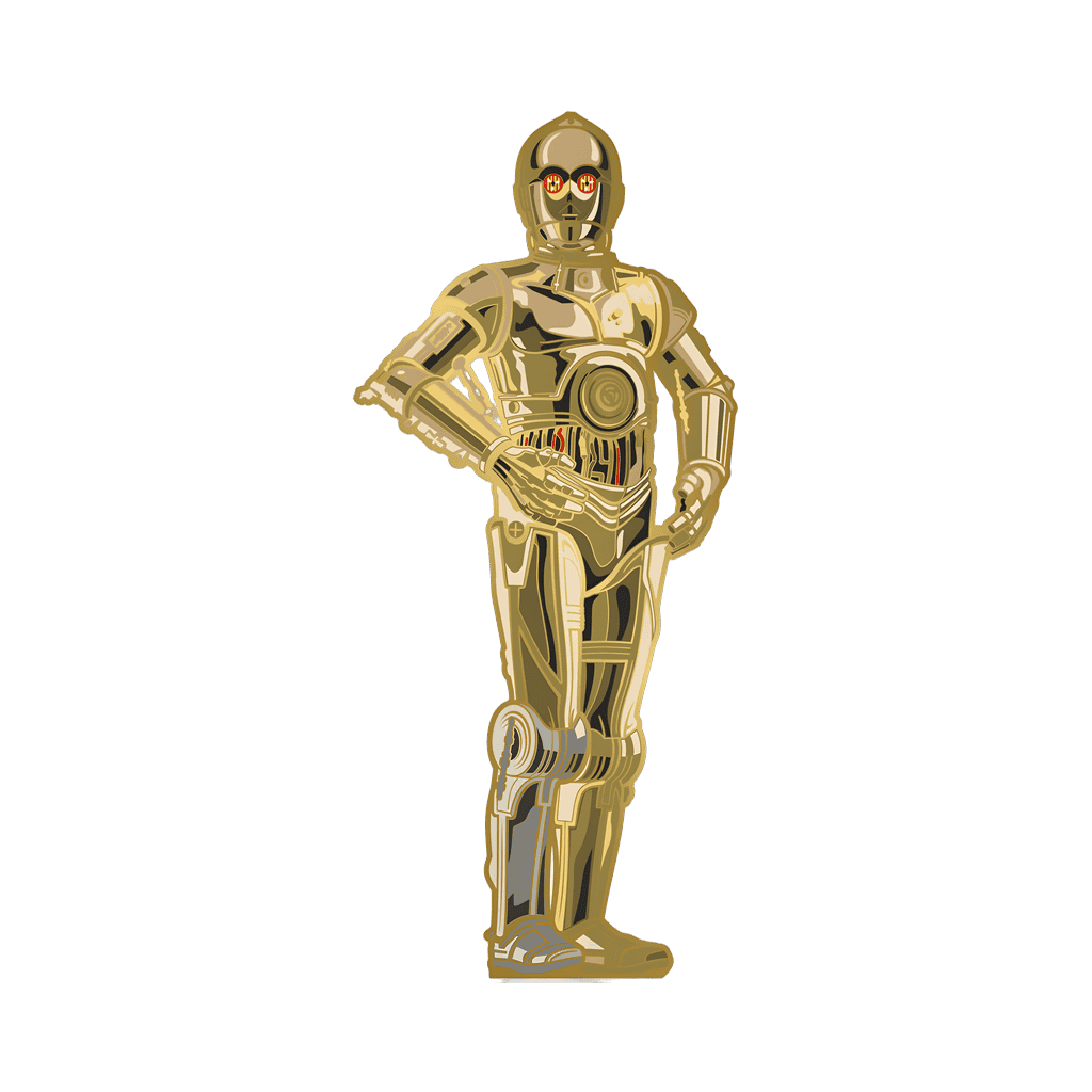 C-3P0 #752 Disney pin