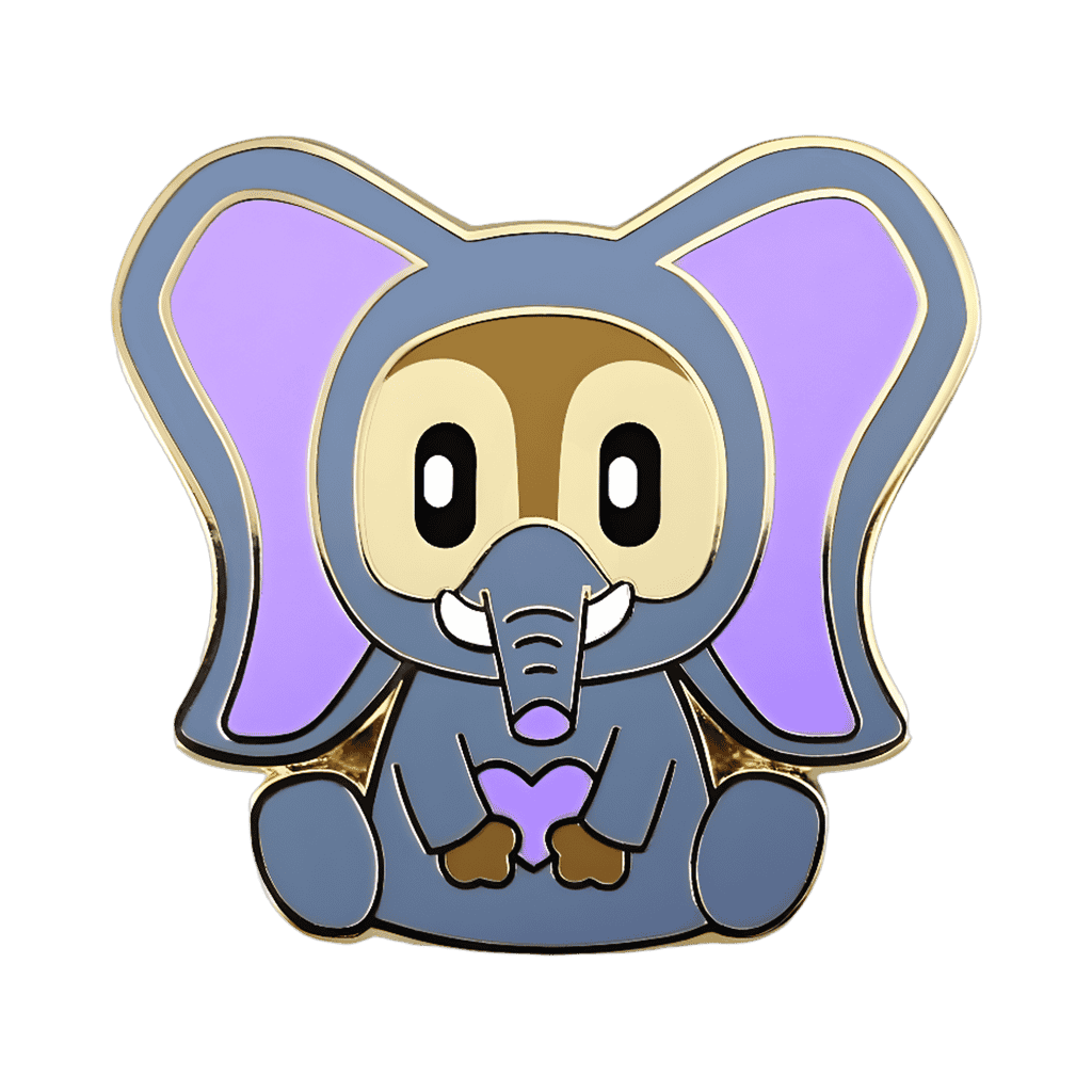 Finnick in Elephant Costume - Chaser Disney pin