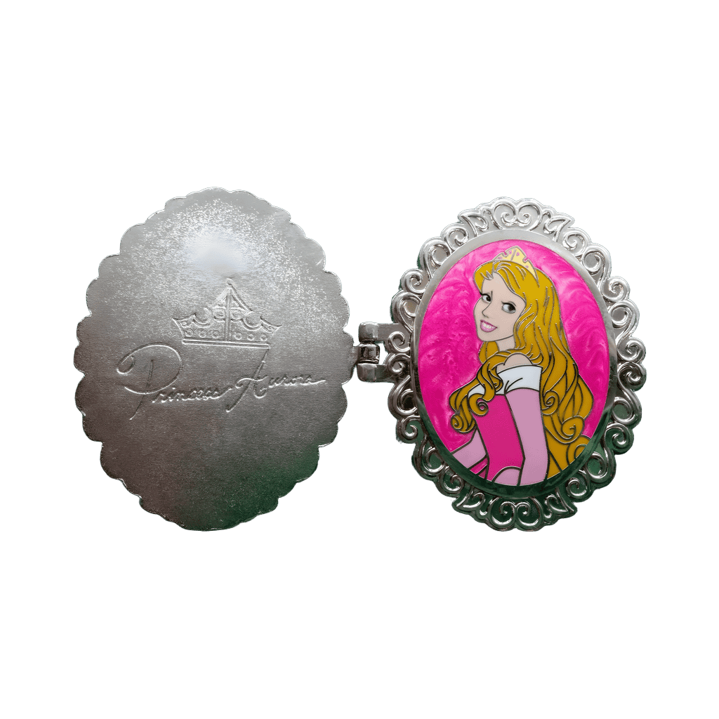 Aurora hinged icon Disney pin