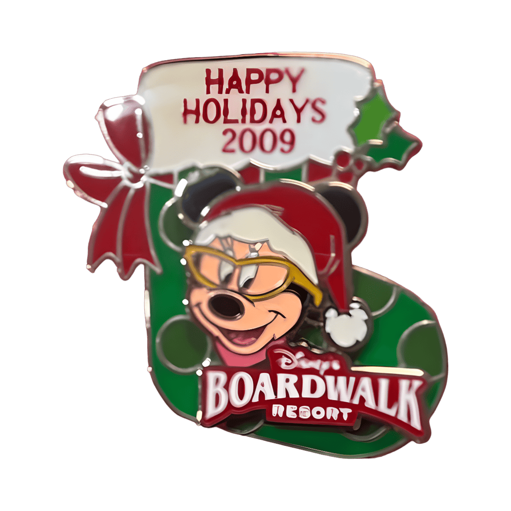 Boardwalk Inn - Minnie Mouse Stocking Disney pin
