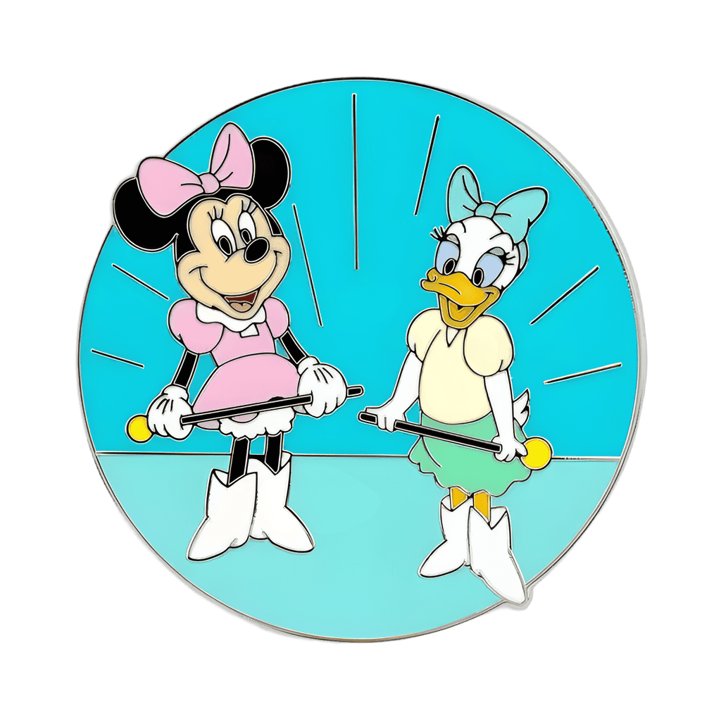 Minnie and Daisy with Marching Batons Disney pin