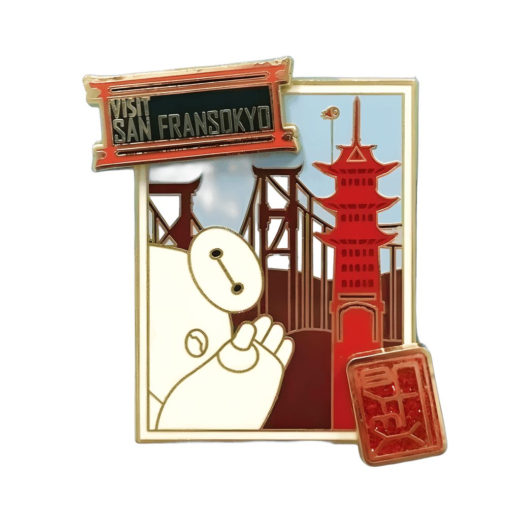 Baymax - Visit San Fransokyo Disney pin