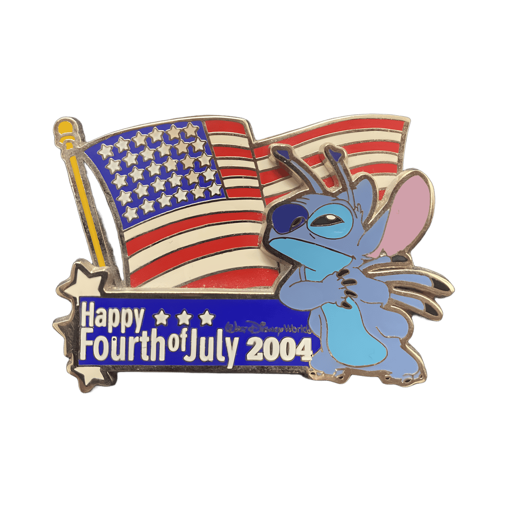 4th of July at Walt Disney World Resort - Stitch Disney pin