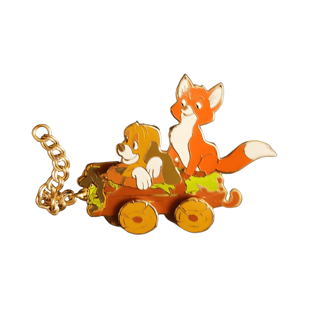 Fox & Hound Disney pin