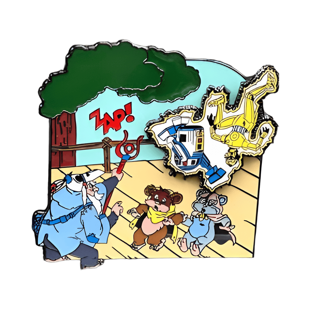 Ewoks and Droids Disney pin