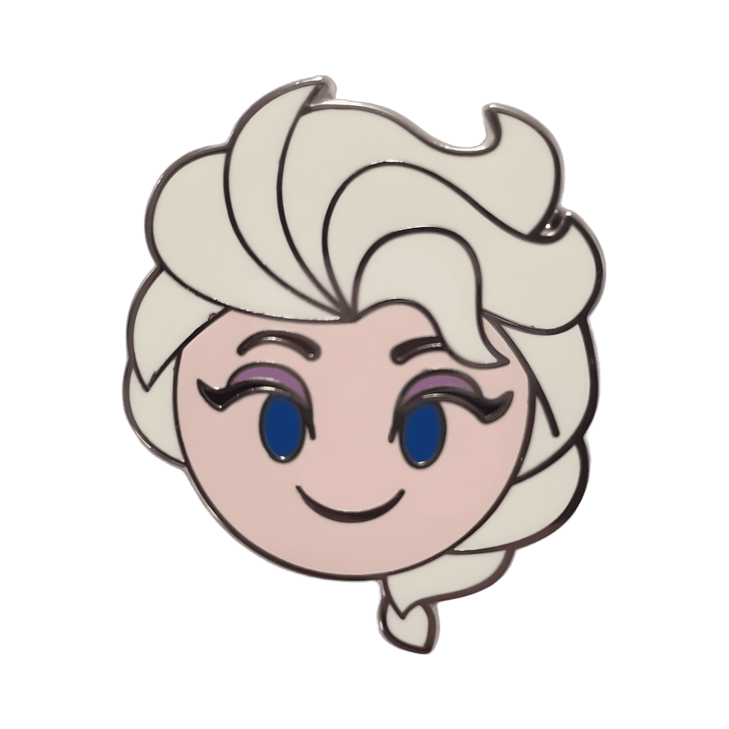 Frozen Emoji Booster Set - Elsa Smiling Disney pin