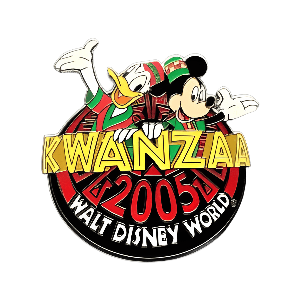 Kwanzaa 2005 - Mickey and Donald Disney pin