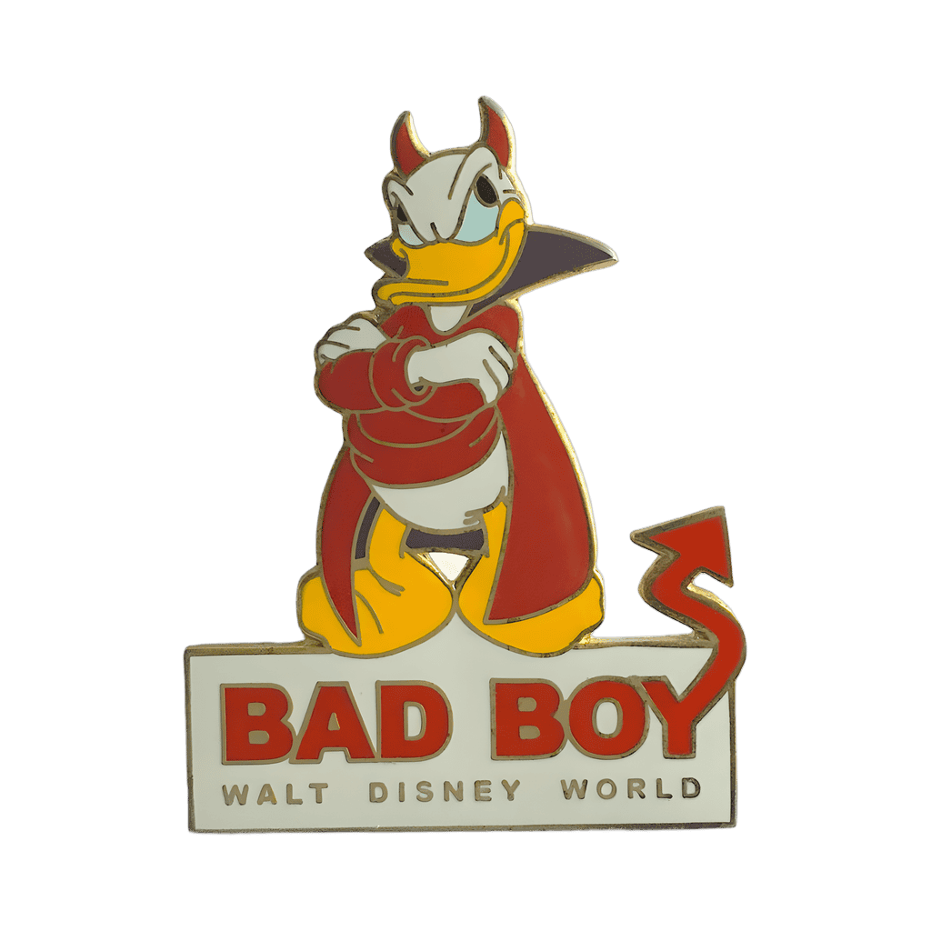 Bad Boy Devil Donald (WDW version) Disney pin