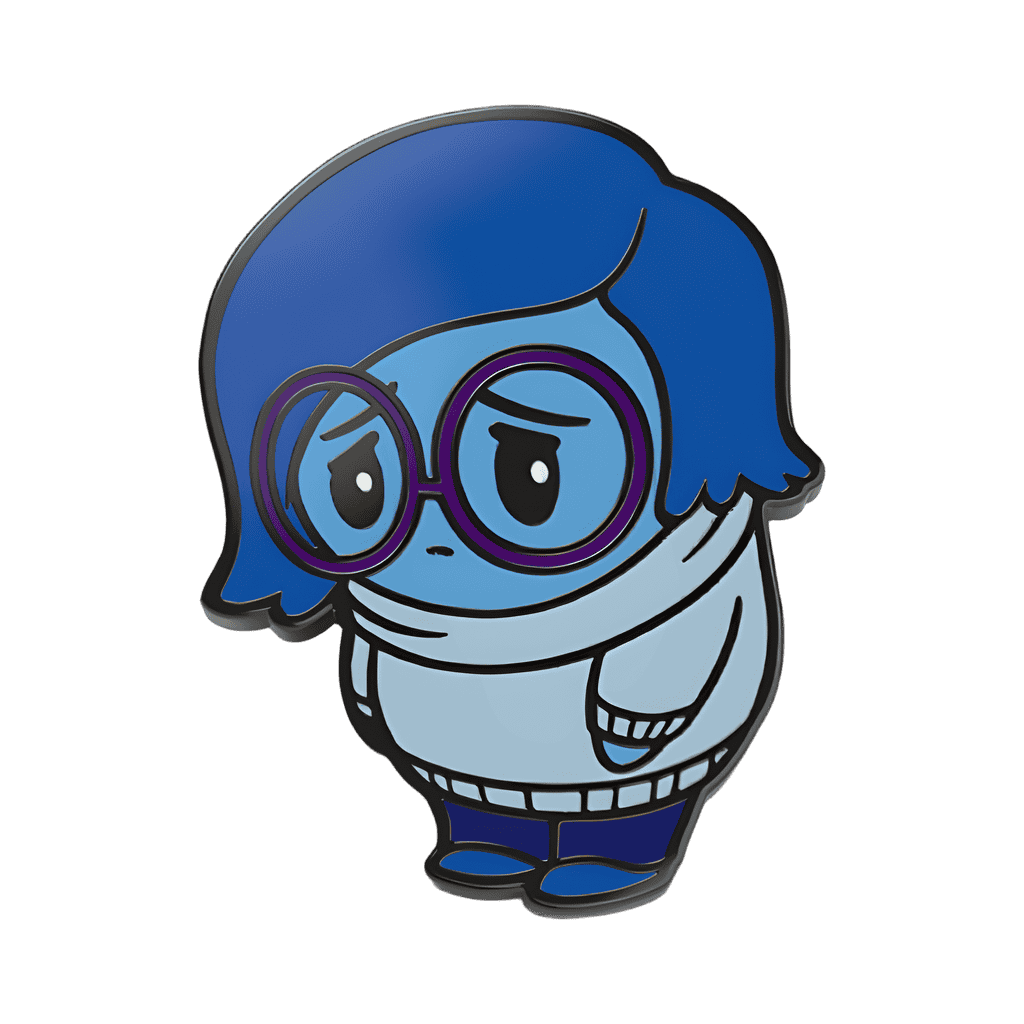 Sadness Disney pin