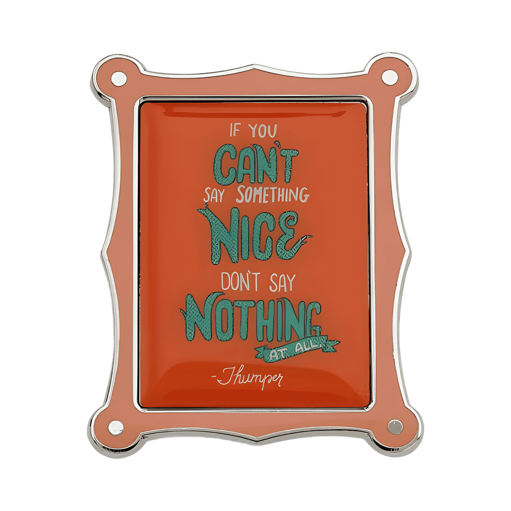 Bambi - Thumper Quote Disney pin