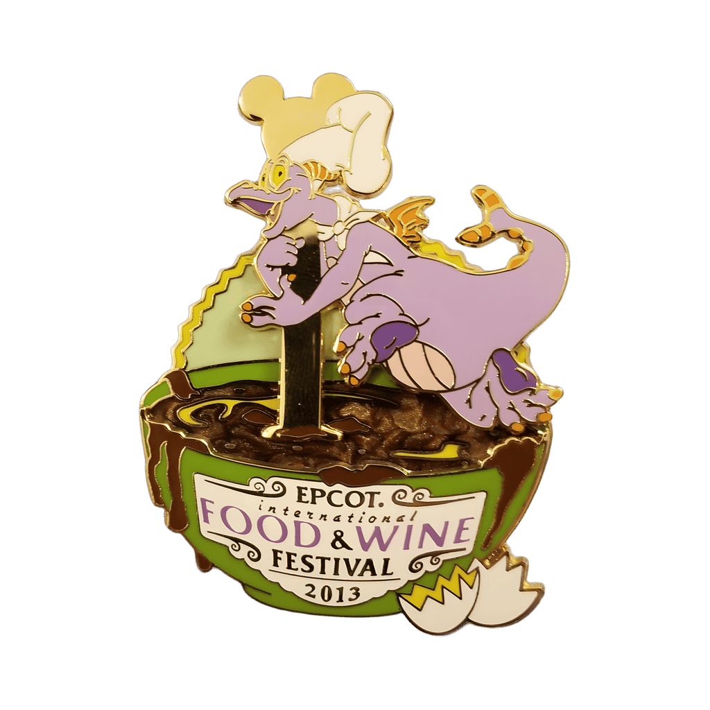 WDW - EPCOT International Food and Wine Festival 2013 - Figment Disney pin