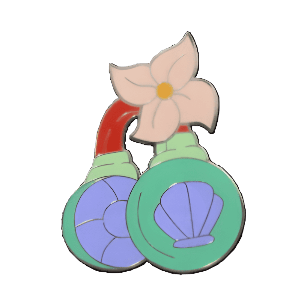 Mermaid Headphones - Ariel Disney pin