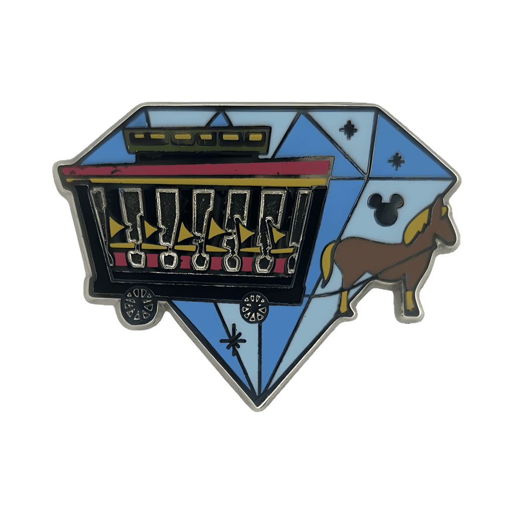 Horse Drawn Streetcar Disney pin