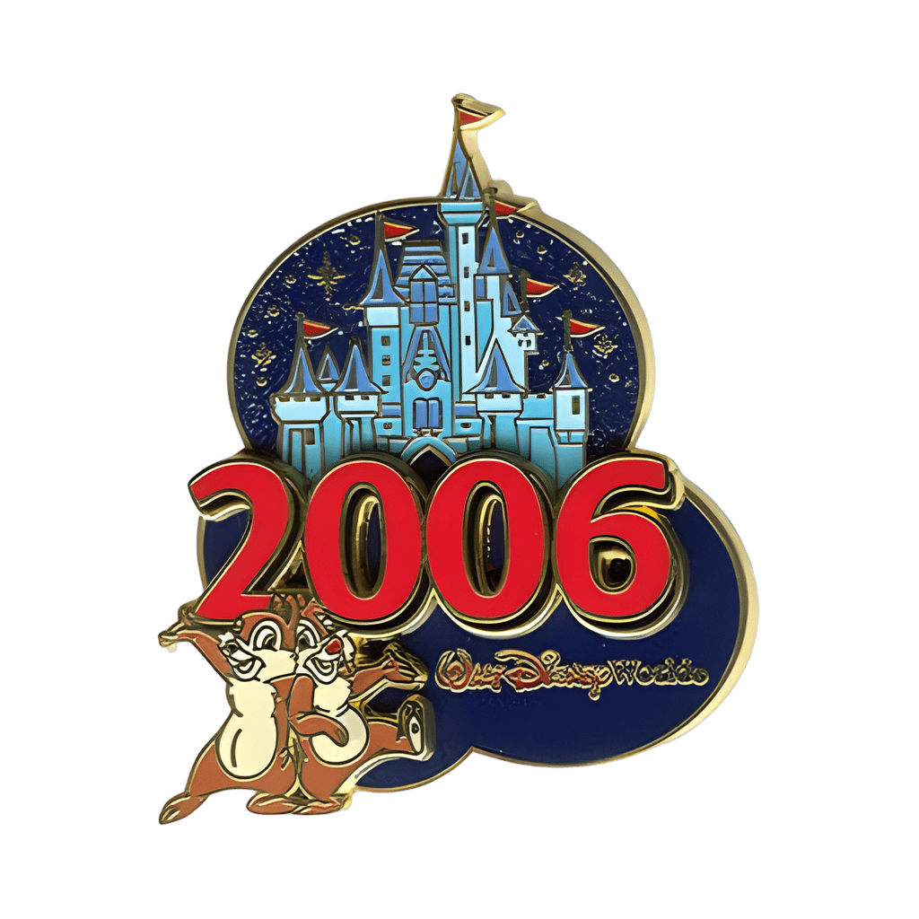 Cinderella Castle - Chip & Dale Disney pin