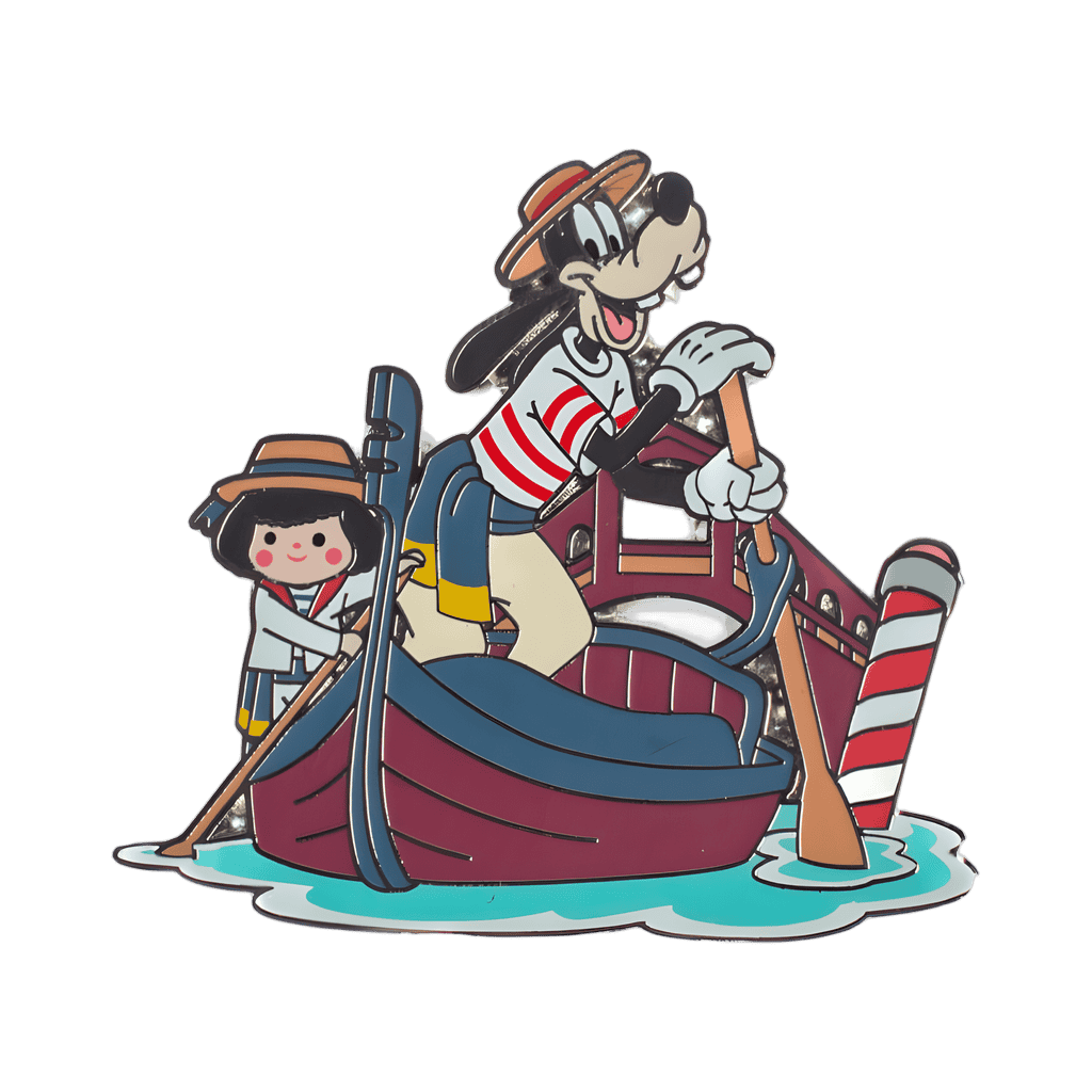 Italy - Gondolier Goofy Disney pin