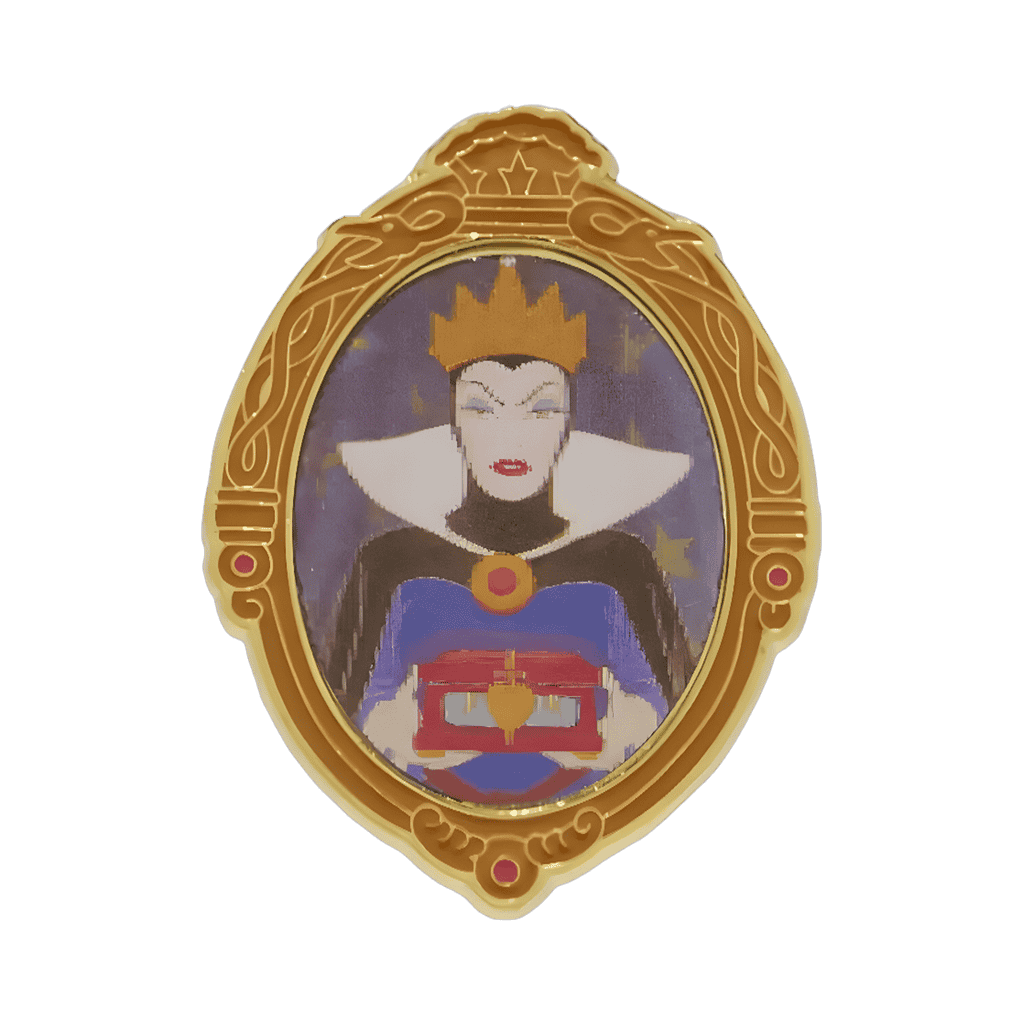 Evil Queen Lenticular Portrait Disney pin