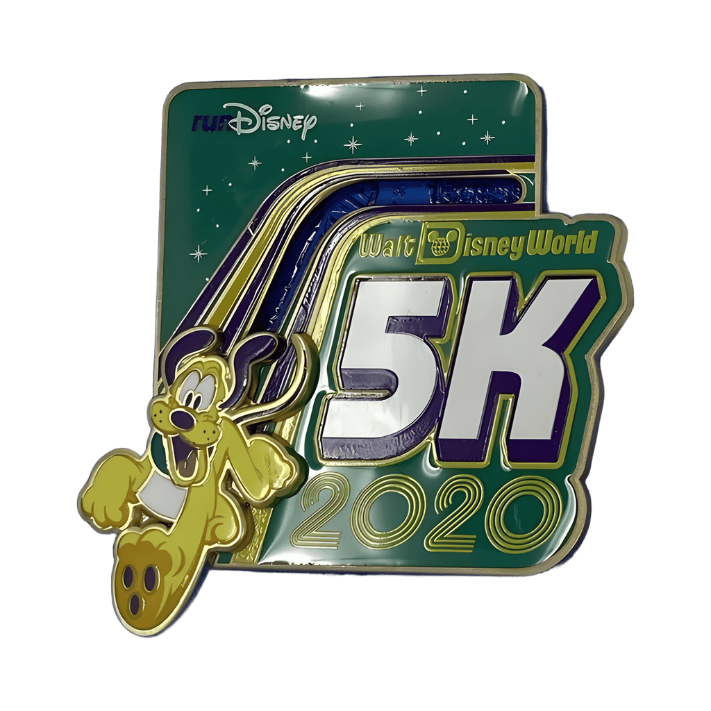 5K Logo - Pluto Disney pin