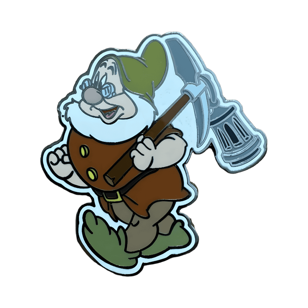 Doc with an Axe and Lamp Disney pin