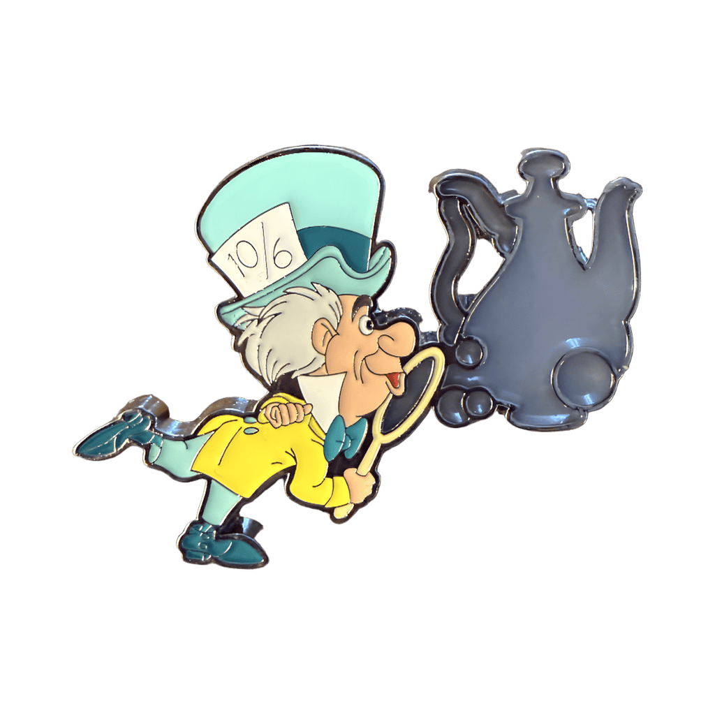 Mad Hatter blowing bubbles Disney pin