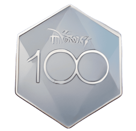 Disney 100 Logo Disney pin