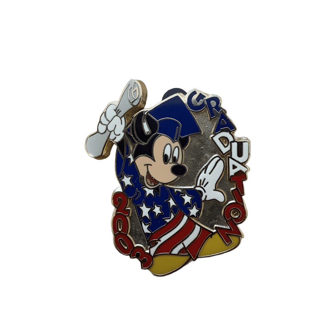 Mickey Patriotic Graduation 2003 Disney pin
