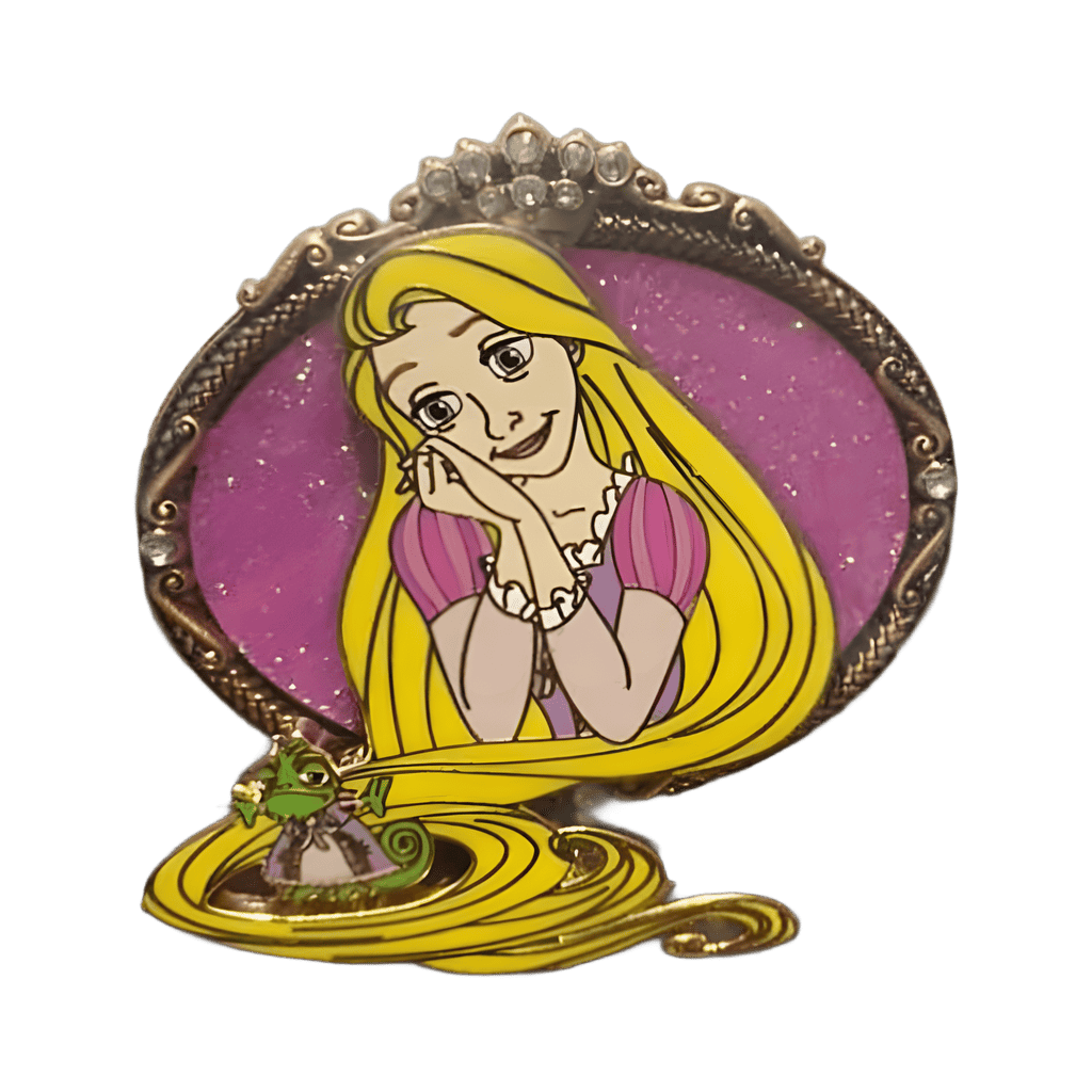 Rapunzel & Pascal Disney pin