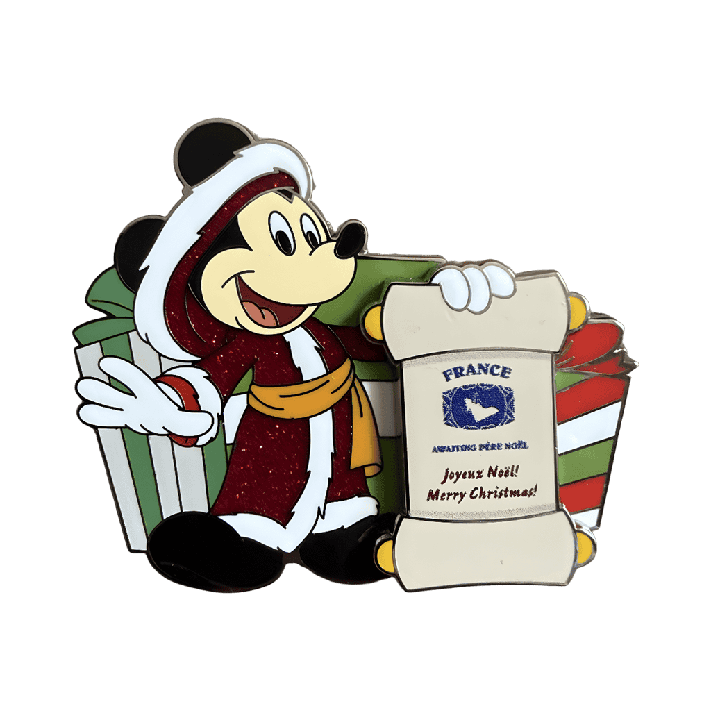 Joyeux Noël! - French Mickey Disney pin