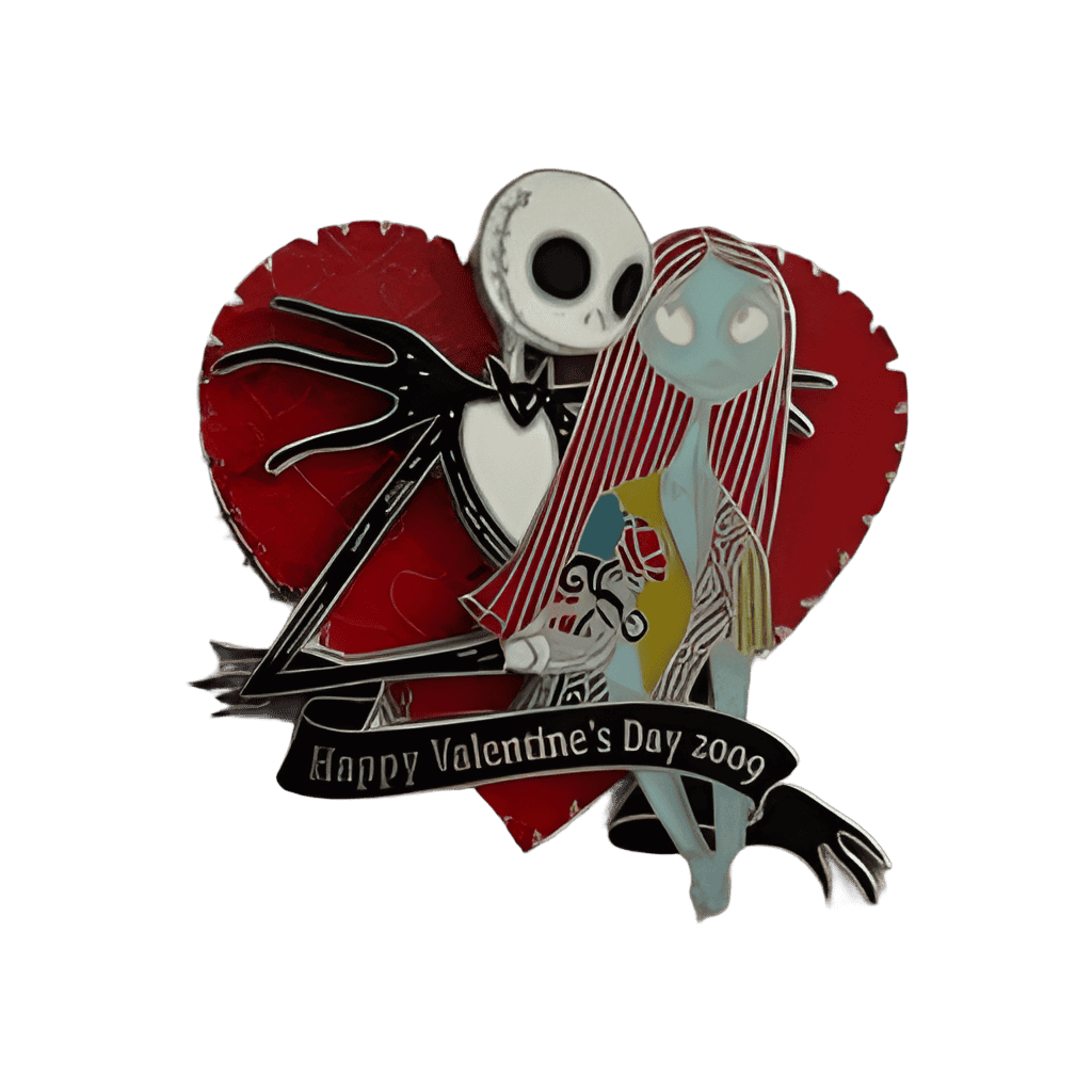 Jack & Sally Disney pin