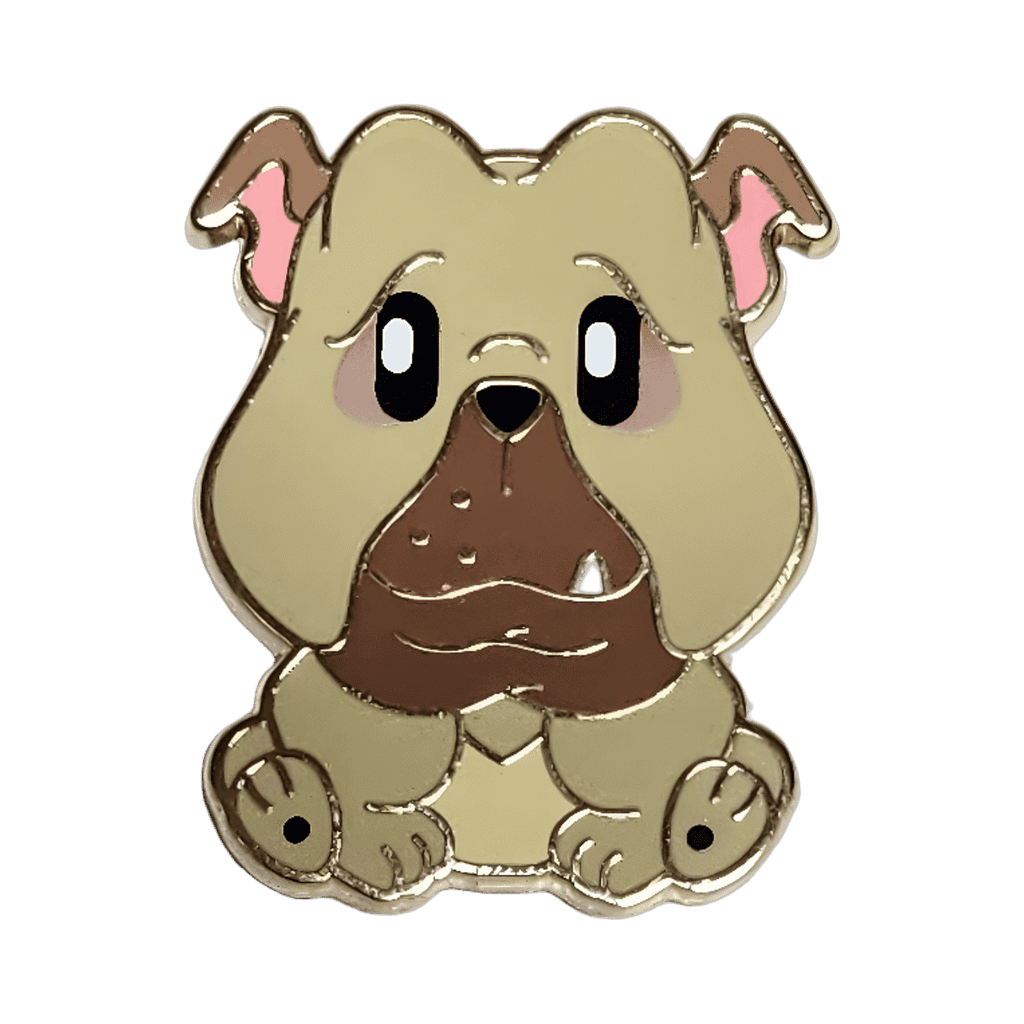 Francis the Bulldog Disney pin