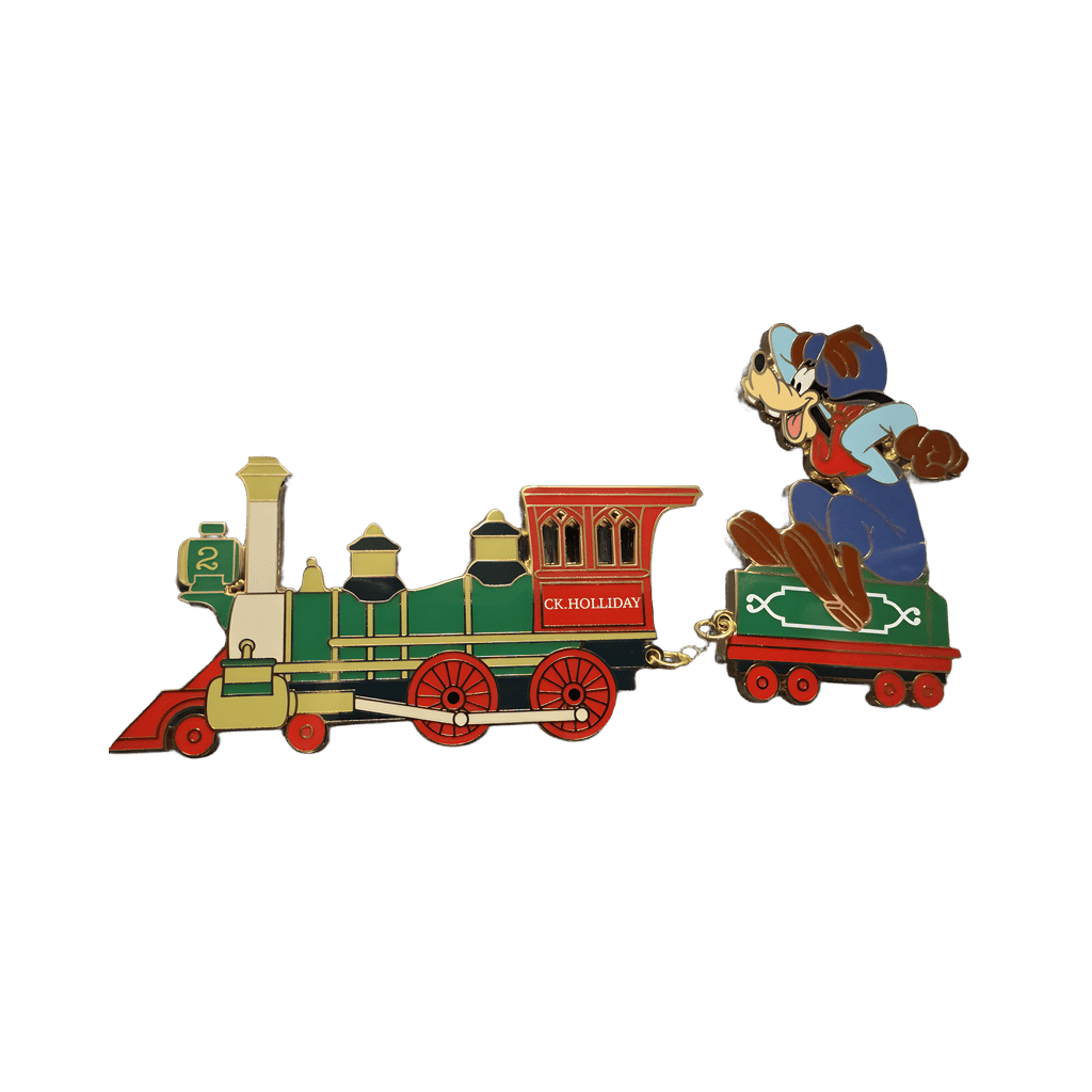 Goofy as engineer on CK Halliday Disney pin