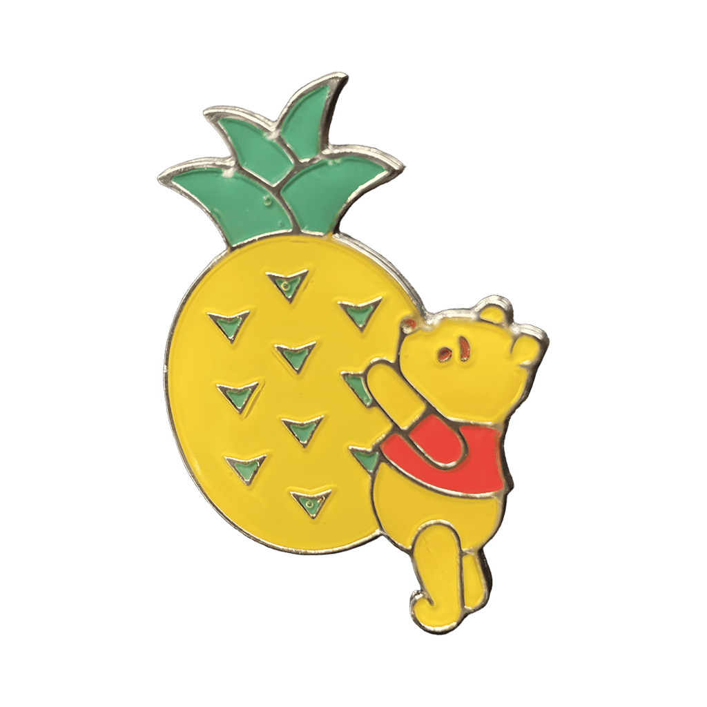 Pooh with pineapple Disney pin
