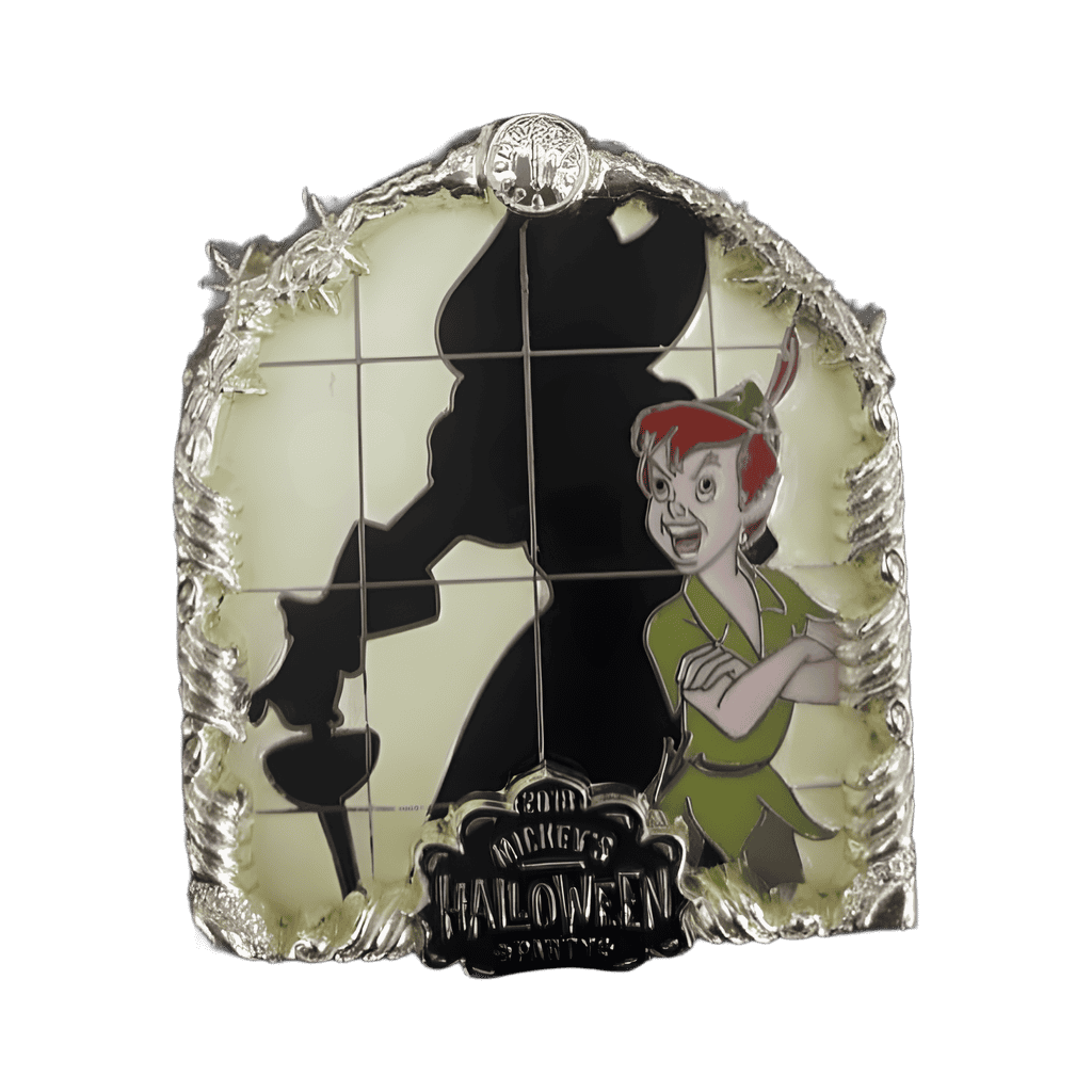 Peter w/Captain Hook Shadow Disney pin