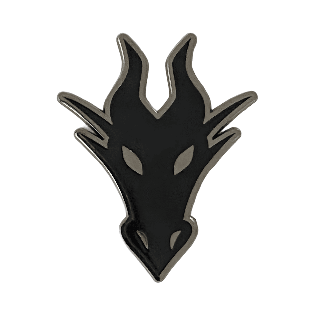 Dragon Maleficent Head Disney pin