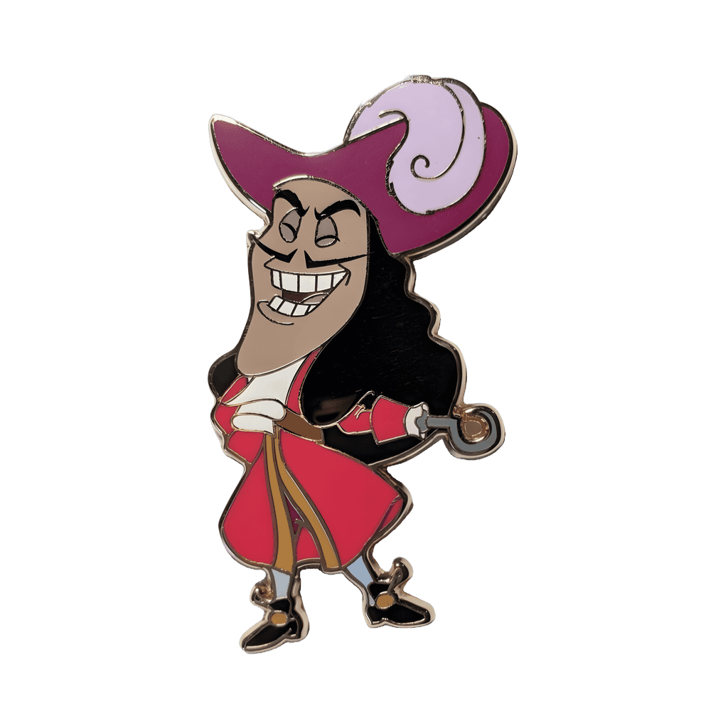 Peter Pan — Captain Hook Disney pin