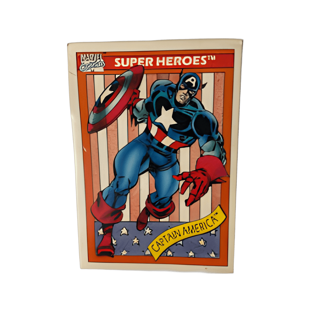 Captain America Trading Card Disney pin
