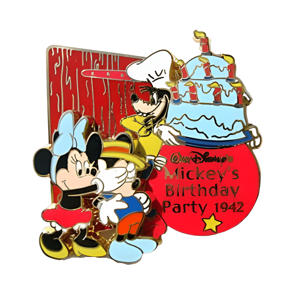 Mickey's Birthday Party 1942 Disney pin