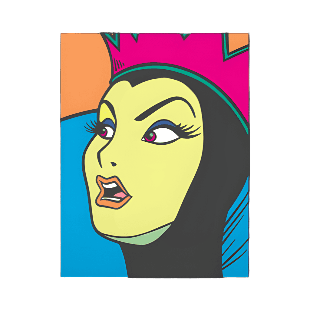 Evil Queen Square 3 Disney pin
