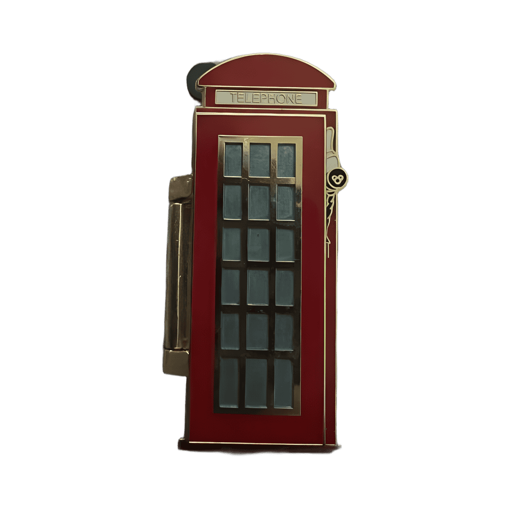 British telephone booth Goofy light up Disney pin
